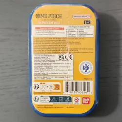 One Piece CCG Tin Pack Set Vol.2 All 3 Art Tins (Luffy, Ace, Sabo) - Image 3