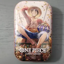 One Piece CCG Tin Pack Set Vol.2 All 3 Art Tins (Luffy, Ace, Sabo) - Image 4