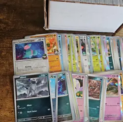 Pokemon 1000 Card Lot Collection ONLY Holo / Reverse ENG Bulk SV NM - Image 2