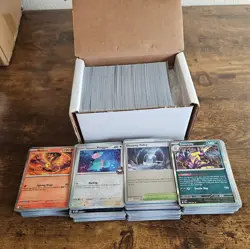 Pokemon 1000 Card Lot Collection ONLY Holo / Reverse ENG Bulk SV NM - Image 5