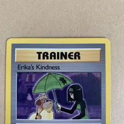 Pokemon TCG Erika's Kindness 103/132 Gym Challenge Card WOTC - LP - Image 3