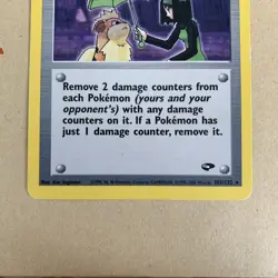 Pokemon TCG Erika's Kindness 103/132 Gym Challenge Card WOTC - LP - Image 4