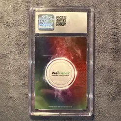 VeeFriends 2022 TCG CARING CAMEL "CORE" Yellow Compete and Collect Card CGC 9 - Image 4