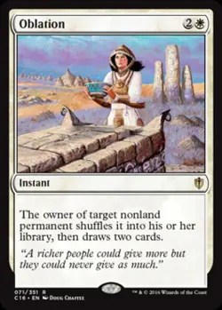 Oblation - Light Play MTG Commander 2016 Edition - Image 1