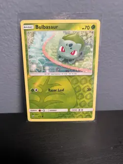 Pokemon Bulbasaur 1/73 Shining Legends Reverse Holo Card - Image 1