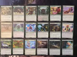 MTG EDH Custom Commander Deck: Goreclaw, Terror Of Qal Sisma - Mono Green Stompy - Image 4