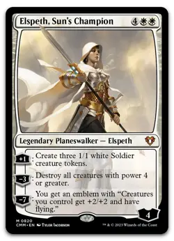 Elspeth, Sun's Champion #820 (NM) Commander Masters CMM Magic MTG - Image 1