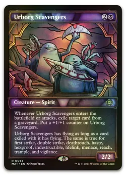 Urborg Scavengers (Showcase) #65 (Foil) (NM) March of the Machine MAT Magic MTG - Image 1