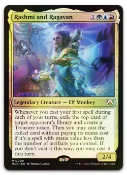 Rashmi and Ragavan #8 (Foil) (NM) March of the Machine MOC Magic MTG - Image 1