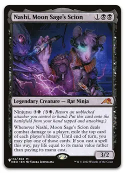 Nashi, Moon Sage's Scion #114/302 (NM) List Reprints LIST LIST Magic MTG - Image 1