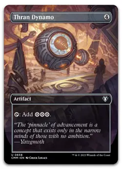 Thran Dynamo (Borderless) #658 (NM) Commander Masters CMM Magic MTG - Image 1