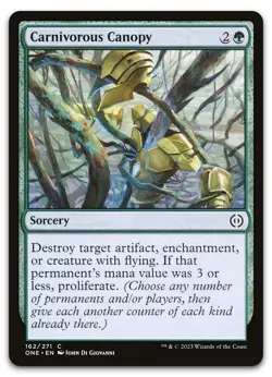 Carnivorous Canopy #162 (NM) Phyrexia All Will Be One ONE Magic MTG - Image 1