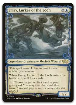Emry, Lurker of the Loch #9 (NM) March of the Machine MUL Magic MTG - Image 1