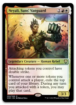 Neyali, Suns' Vanguard #2 (Foil) (NM) Phyrexia All Will Be One ONC Magic MTG - Image 1