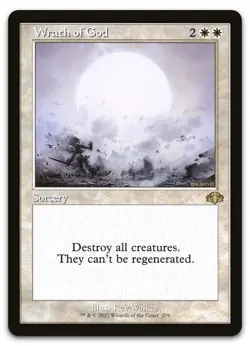 Wrath of God (Retro Frame) #279 (NM) Dominaria Remastered DMR Magic MTG - Image 1