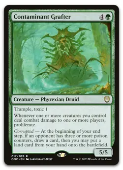 Contaminant Grafter #17 (NM) Phyrexia All Will Be One ONC Magic MTG - Image 1