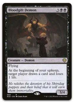 Bloodgift Demon #69 (NM) Starter Commander SCD Magic MTG - Image 1