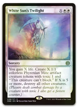 White Sun's Twilight #38 (Foil) (NM) Phyrexia All Will Be One ONE Magic MTG - Image 1
