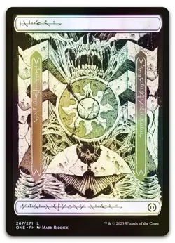 Plains (267) - Full Art #267 (Foil) (NM) Phyrexia All Will Be One ONE Magic MTG - Image 1