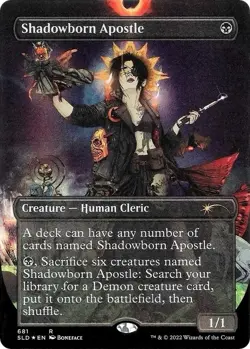 (30) Shadowborn Apostle (681) - Secret Lair Drop Series (SLD) MTG Magic Foil - Image 1