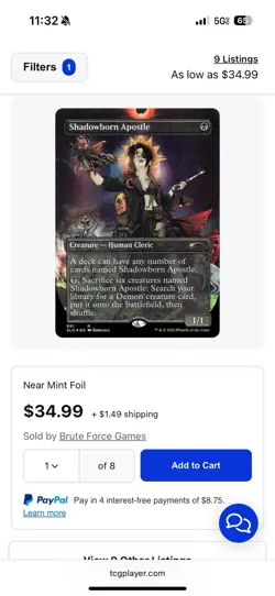 (30) Shadowborn Apostle (681) - Secret Lair Drop Series (SLD) MTG Magic Foil - Image 2