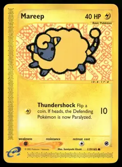 MAREEP 119/165 COMMON EXPEDITION BASE SET POKEMON - Image 1