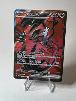 Pokemon TCG Perfect Order Yveltal ex 105/88 Ultra Rare NM - Image 1