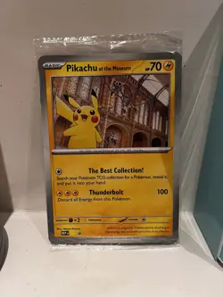30 x Pikachu At The Museum, Pokemon X Natural History Museum Jumbo Promo Sealed - Image 1