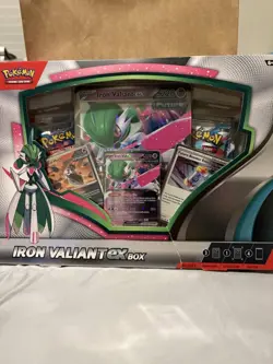 Pokemon TCG Scarlet & Violet Iron Valiant ex Collection Factory Sealed Box - Image 1