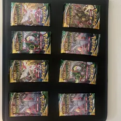 Lot of 8 Pokemon TCG Evolving Skies Booster Packs, New, Sealed, Unweighed - Image 1