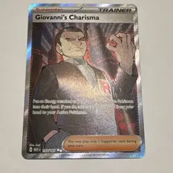 Pokemon Giovanni's Charisma 197/165 Scarlet & Violet 151 Ultra Rare Holo - Image 1