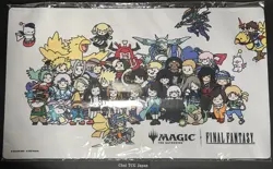 FINAL FANTASY MTG Chibi Playmat Japan Tournament Prize Limited Japanese New 2025 - Image 1