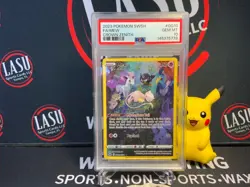 2023 POKEMON SWORD & SHIELD CROWN ZENITH #GG10 FULL ART/MEW PSA 10 - Image 1