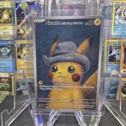Pokemon TCG Pikachu with Grey Felt Hat Scarlet & Violet Promo 85 60 HP English - Image 1