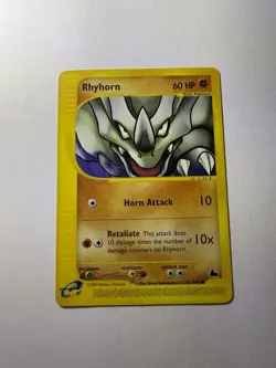 Rhyhorn 91/144 Skyridge Pokemon S26 NM - Image 2