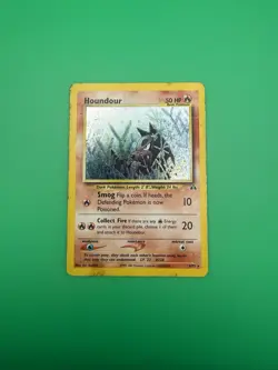 2001 Pokemon Neo Discovery Houndour Holo #5/75 - Image 1