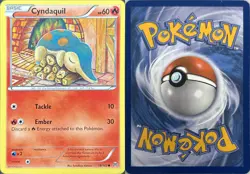 Cyndaquil 18/162 Common BREAKthrough Pokemon Lightly Played - Image 1