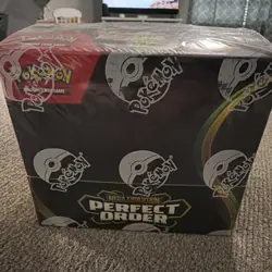 Pokemon Mega Evolution Perfect Order Booster Box Sealed - Image 1