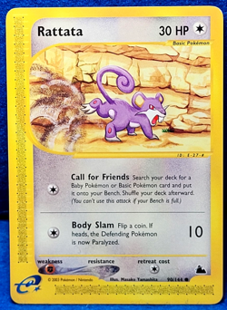 Rattata Skyridge e-Series Near Mint 90/144 Regular Common Pokemon 2003 - Image 1