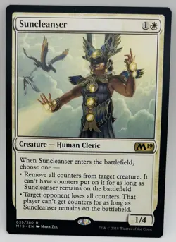 MTG Suncleanser Core Set 2019 Regular - Image 1