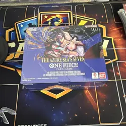 One Piece TCG OP-14 The Azure Sea's Seven Booster Box (New & Sealed) Fast Ship - Image 2