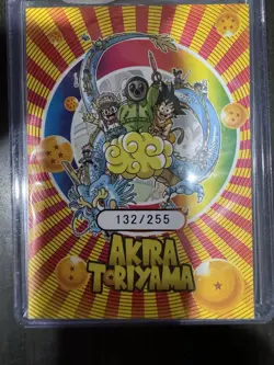 DRAGON BALL AKIRA TORIYAMA LUCKY CARD MAX GOGETA - Image 2