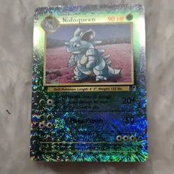 Pokemon Nidoqueen 32/110 legendary reverse holo Card. Never Played With - Image 2
