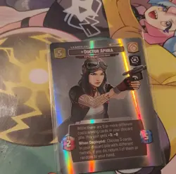 Star Wars Unlimited Doctor Aphra Leader Unit showcase Foil Card Lot SHD-EN FFG - Image 1