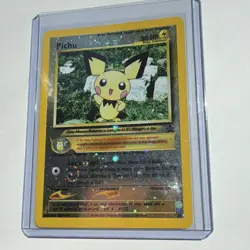 Pokemon Pichu 35/53 Wotc Promo Reverse Holo English Promo Card 2001 - Image 1