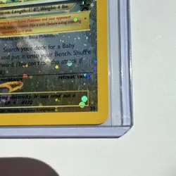 Pokemon Pichu 35/53 Wotc Promo Reverse Holo English Promo Card 2001 - Image 4