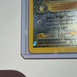 Pokemon Pichu 35/53 Wotc Promo Reverse Holo English Promo Card 2001 - Image 5