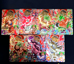 PREORDER Complete Set of 7 BM1-CP Japanese Dragon Ball Heroes Cards - Image 1