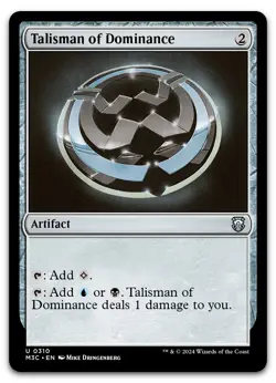 Talisman of Dominance #310 (NM) Modern Horizons 3 M3C Magic MTG - Image 1