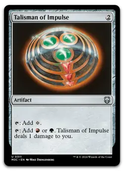 Talisman of Impulse #311 (NM) Modern Horizons 3 M3C Magic MTG - Image 1